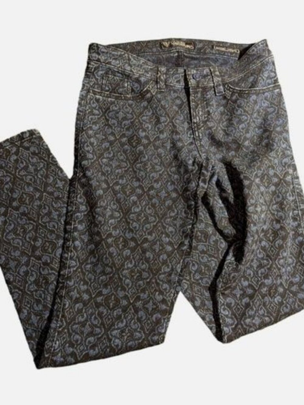 Guess Jeans Brittney Legging Blue Denim Design Women's Pants Size 27